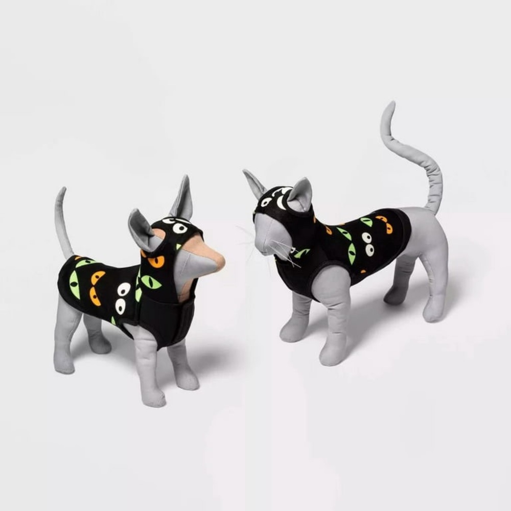 Hyde & EEK! Boutique™ Glowing Eyes Hoodie Dog and Cat Costume
